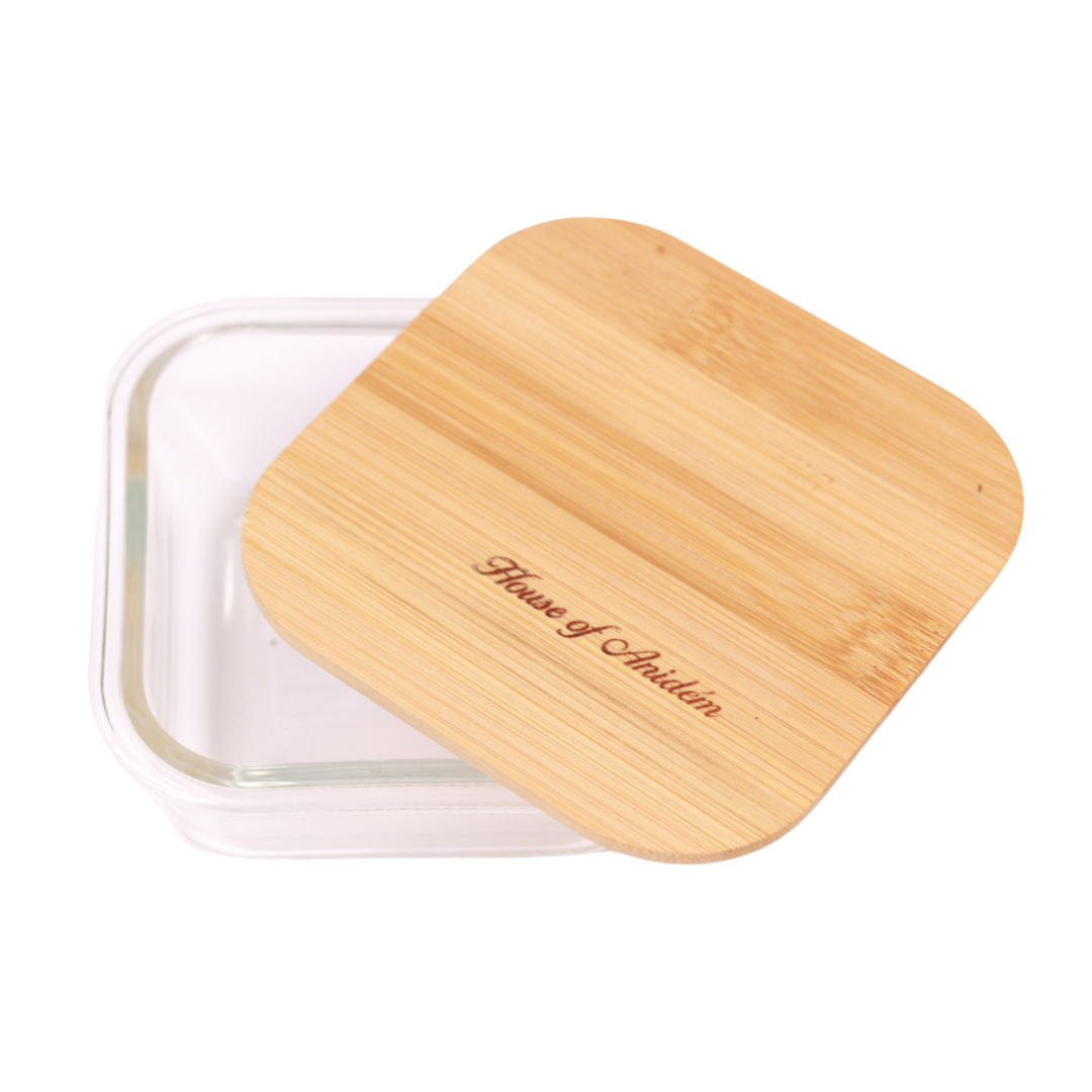 Bamboo Crystalware Set (Square)