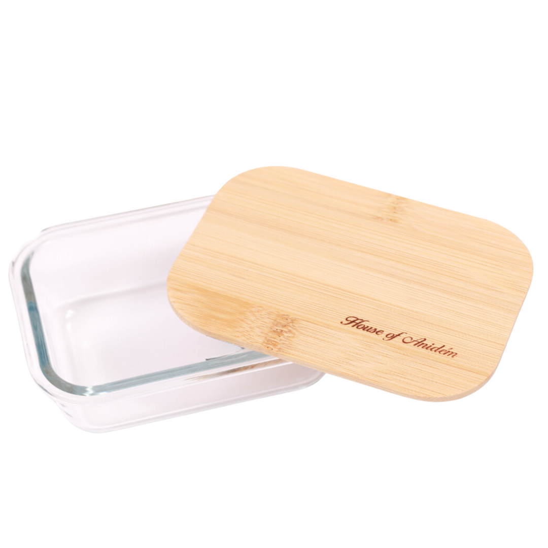 Bamboo Crystalware Set (Square)