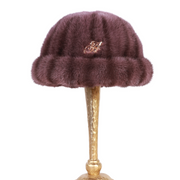 Anidém Purple Velvet Chapeau