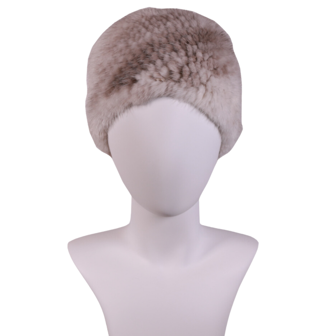 Gris Doux Fur Head Warmer