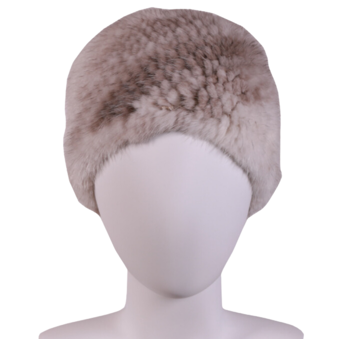 Gris Doux Fur Head Warmer