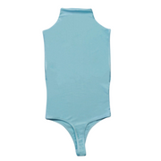 Baby Blue Infamous High Neck Bodysuit