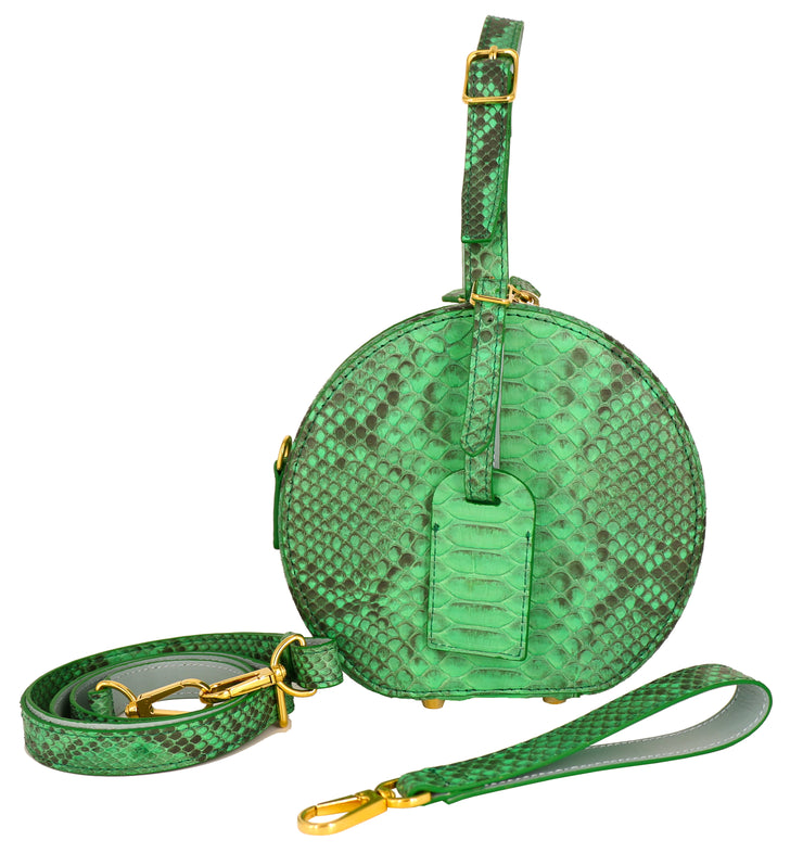 Sac de Chapeau Mini Shoulder Bag - Dark Green